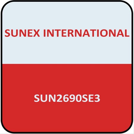Sunex 1/2" Dr. E12 External Star Impact Socket 2690SE3